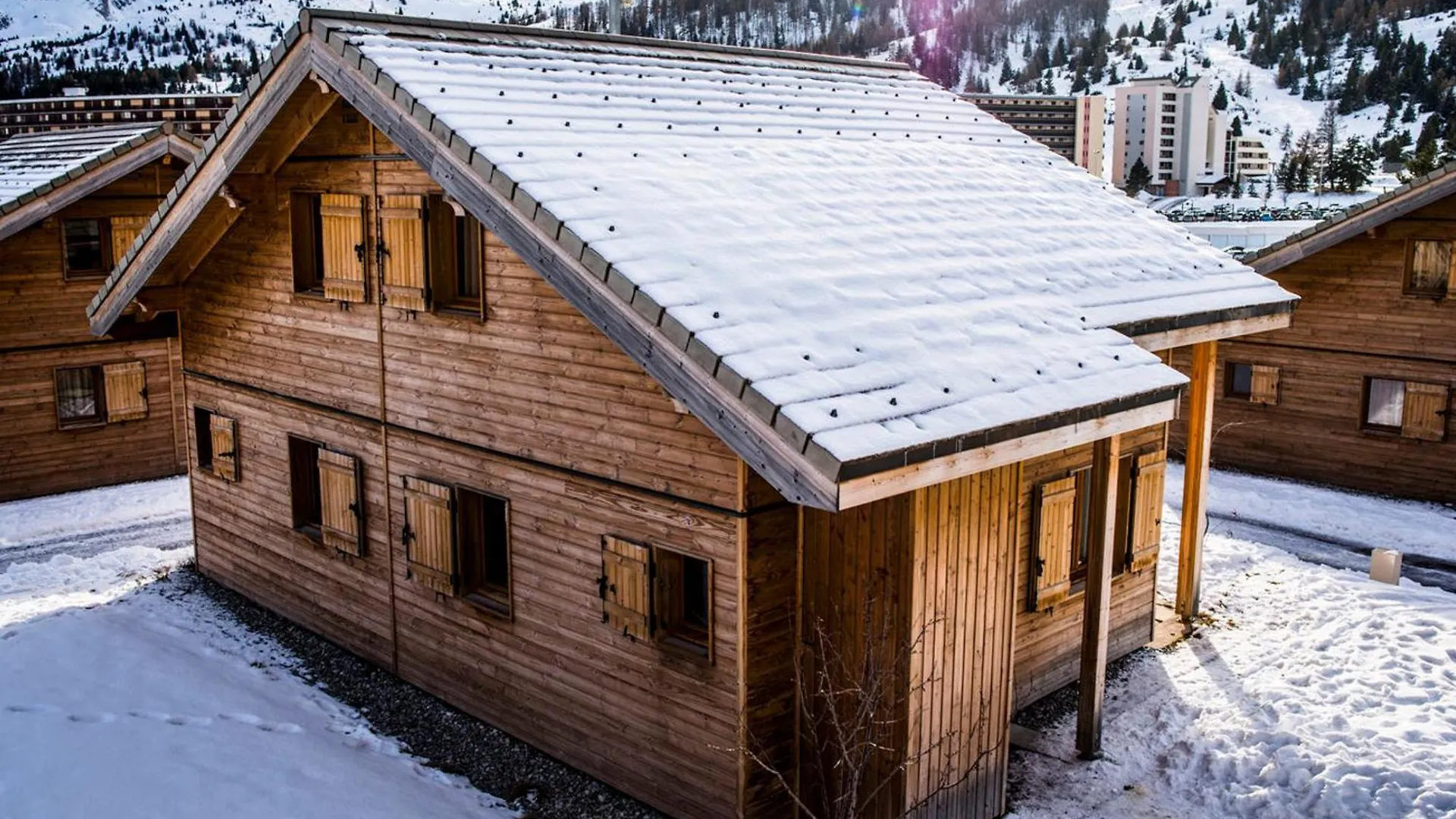 Chalet Mitoyen Duplex 3 Pieces, 6 Personnes, Residence Le Hameau Du Puy, Superdevoluy - Fr-1-504-465 0*,  France