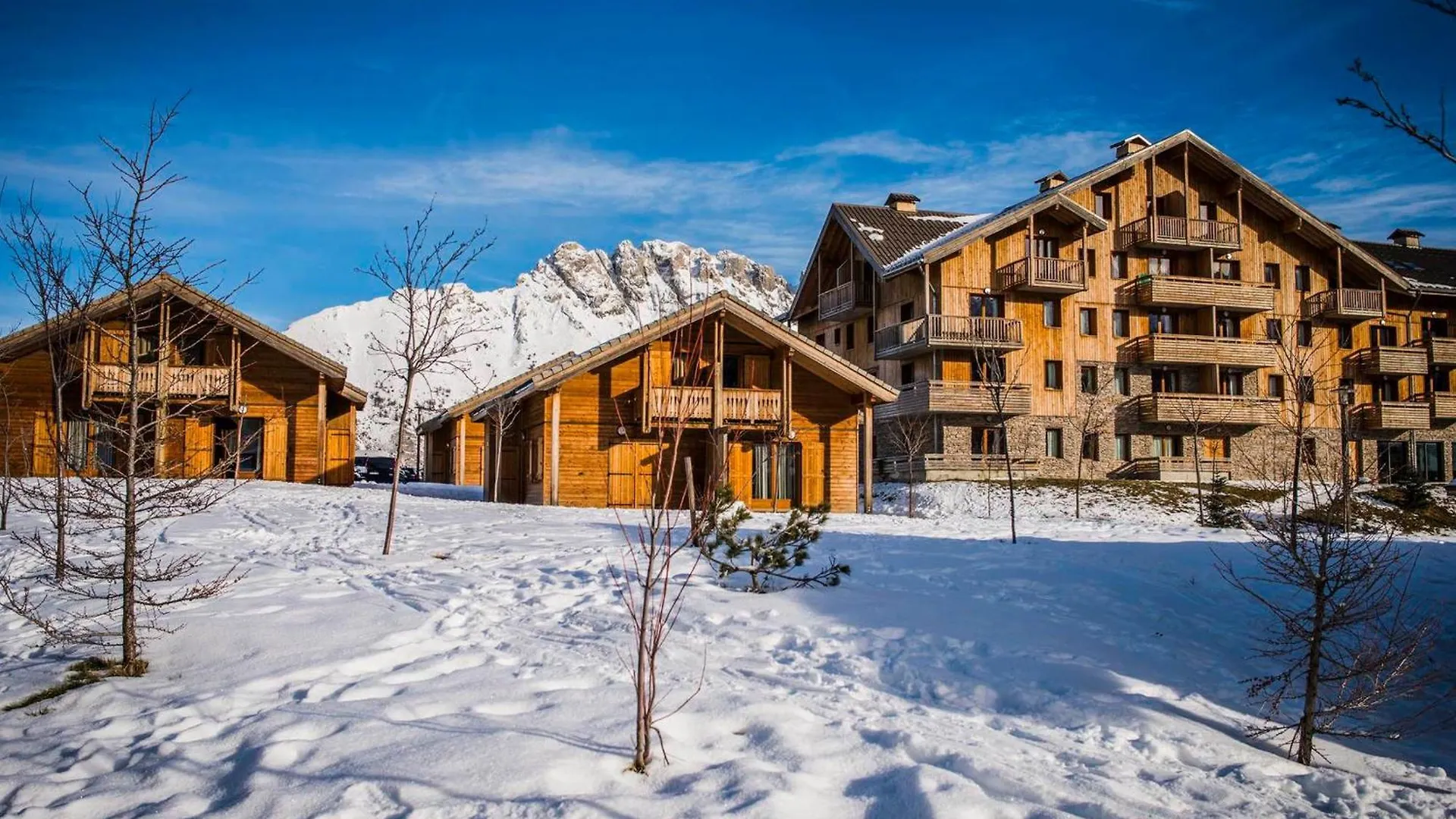 Chalet Mitoyen Duplex 3 Pieces, 6 Personnes, Residence Le Hameau Du Puy, Superdevoluy - Fr-1-504-465